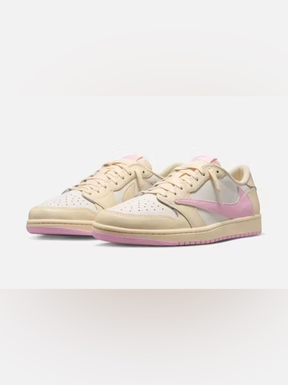 Nike x Travis Scott Air Jordan 1 Low Shy Pink